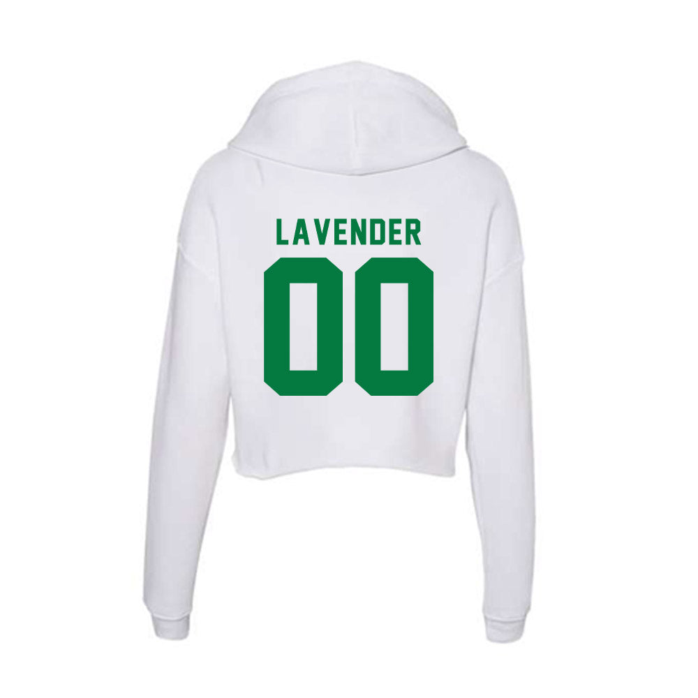 OKBU - NCAA Women's Volleyball : Sydney Lavender - Women's Crop Fleece Hoodie-1