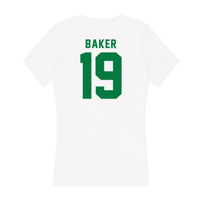 OKBU - NCAA Football : Scooter Baker - Women's V-Neck T-Shirt-1