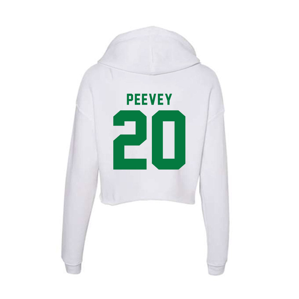 OKBU - NCAA Football : Caden Peevey - Women's Crop Fleece Hoodie-1