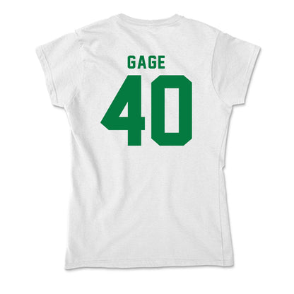 OKBU - NCAA Football : Trevor Gage - Soft Style Women’s T-Shirt-1