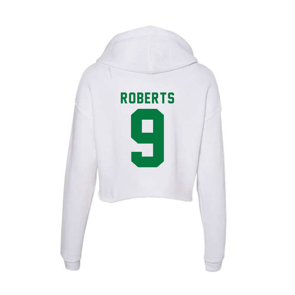 OKBU - NCAA Baseball : Blake Roberts - Women's Crop Fleece Hoodie-1