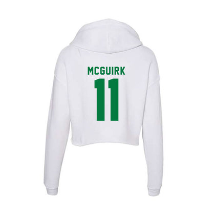 OKBU - NCAA Men's Basketball : Riley McGuirk - Women's Crop Fleece Hoodie-1