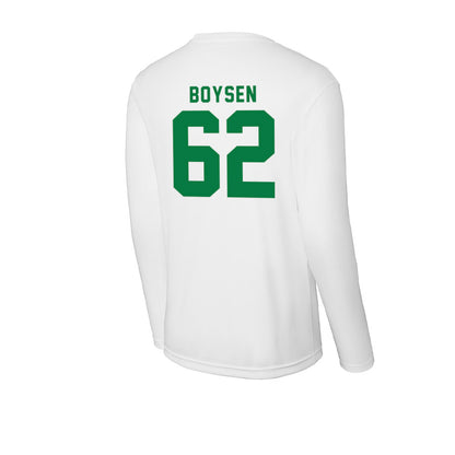 OKBU - NCAA Football : Robert Boysen - Activewear Long Sleeve T-Shirt-1