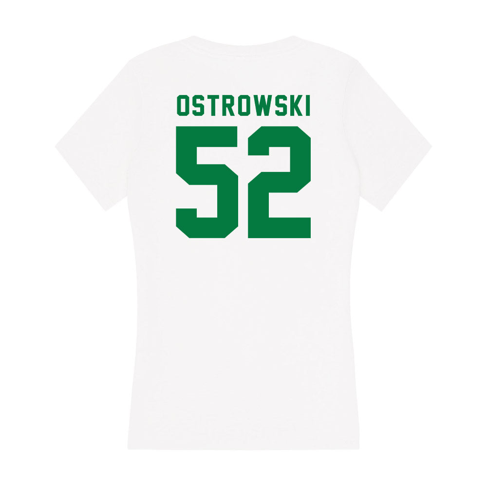 OKBU - NCAA Football : Jacob Ostrowski - Women's V-Neck T-Shirt-1