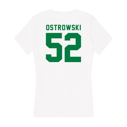 OKBU - NCAA Football : Jacob Ostrowski - Women's V-Neck T-Shirt-1