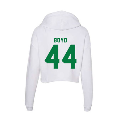 OKBU - NCAA Football : Maddux Boyd - Women's Crop Fleece Hoodie-1