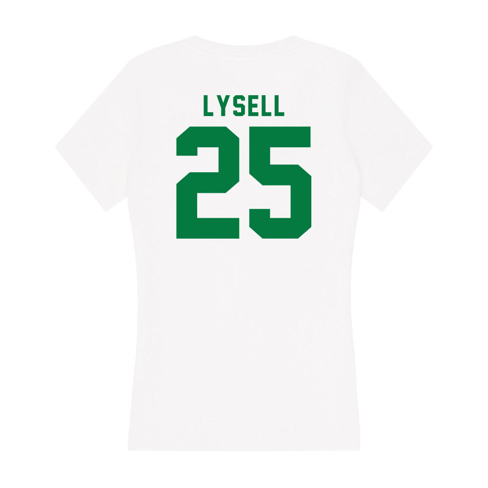 OKBU - NCAA Football : Haven Lysell - Women's V-Neck T-Shirt-1