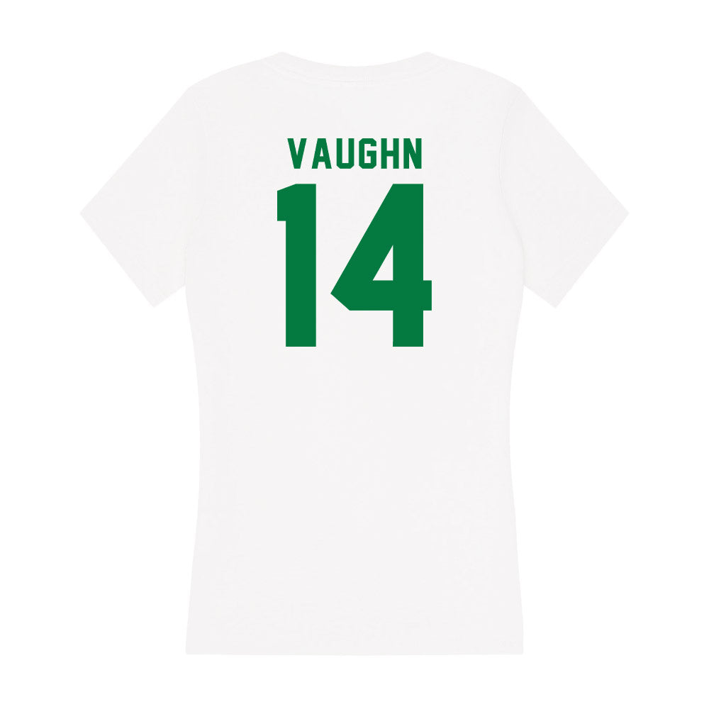 OKBU - NCAA Football : Garrett Vaughn - Women's V-Neck T-Shirt-1