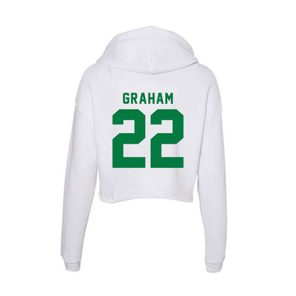 OKBU - NCAA Women's Basketball : Catyn Graham - Women's Crop Fleece Hoodie-1