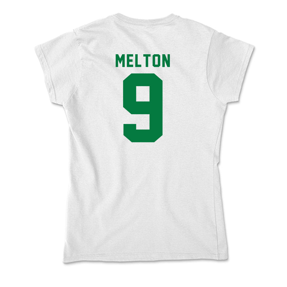 OKBU - NCAA Football : Darius Melton - Soft Style Women’s T-Shirt-1