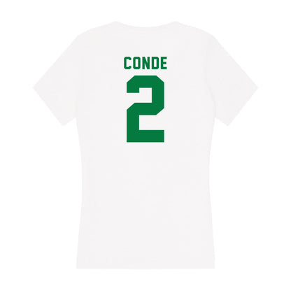 OKBU - NCAA Women's Basketball : Payten Conde - Women's V-Neck T-Shirt-1