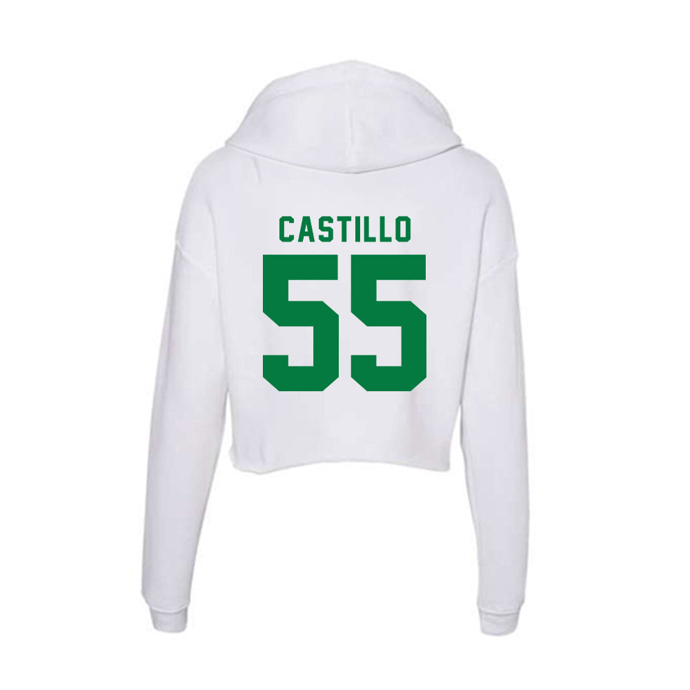 OKBU - NCAA Football : Kaden Castillo - Women's Crop Fleece Hoodie-1