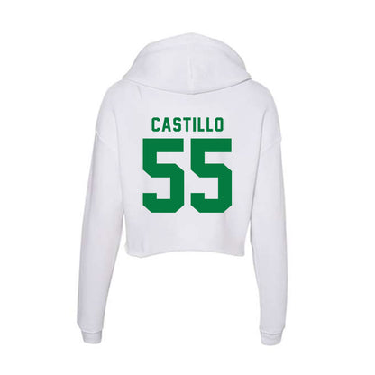 OKBU - NCAA Football : Kaden Castillo - Women's Crop Fleece Hoodie-1