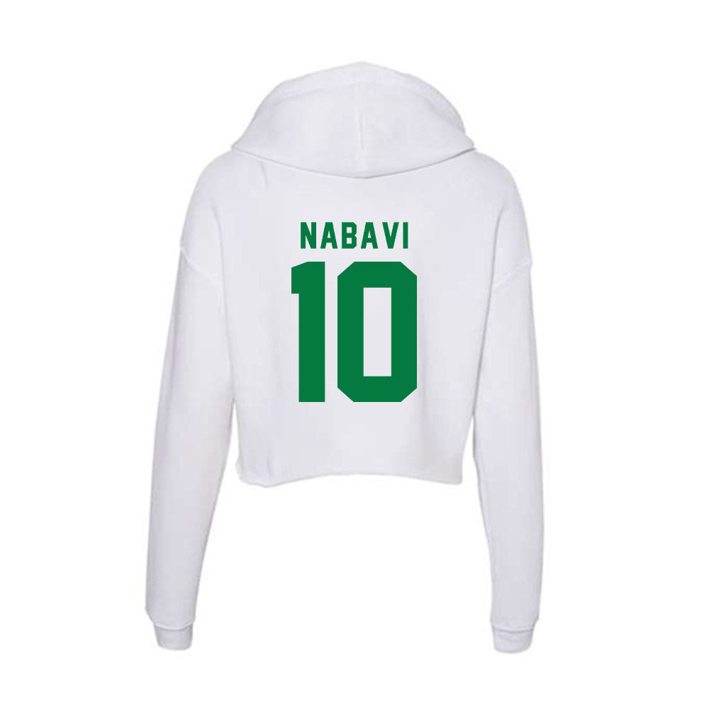 OKBU - NCAA Football : Nick Nabavi - Women's Crop Fleece Hoodie-1