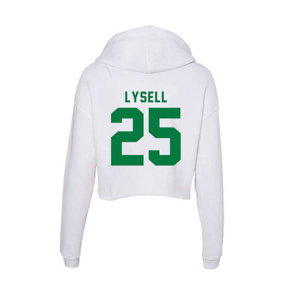 OKBU - NCAA Football : Haven Lysell - Women's Crop Fleece Hoodie-1