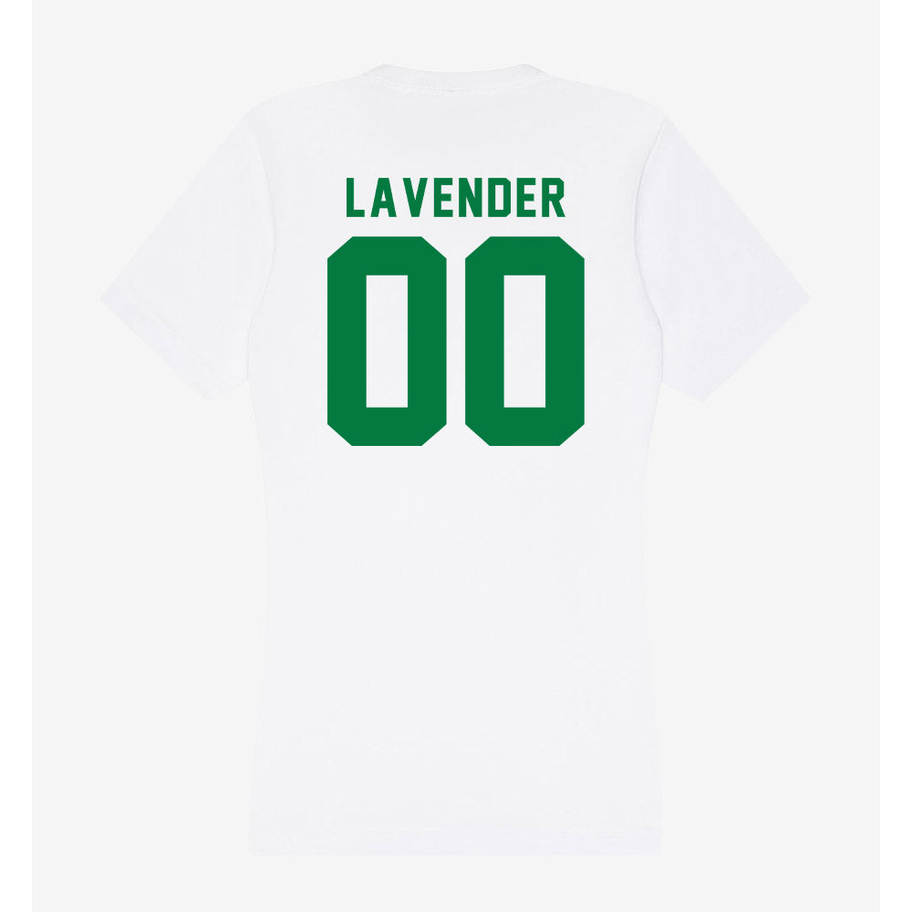 OKBU - NCAA Women's Volleyball : Sydney Lavender - Women's V-Neck T-Shirt-1