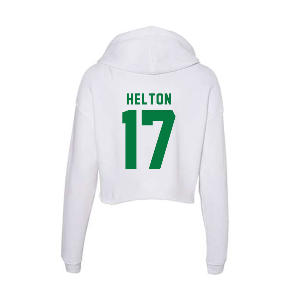 OKBU - NCAA Football : Kai helton - Women's Crop Fleece Hoodie-1