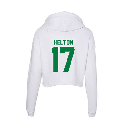 OKBU - NCAA Football : Kai helton - Women's Crop Fleece Hoodie-1