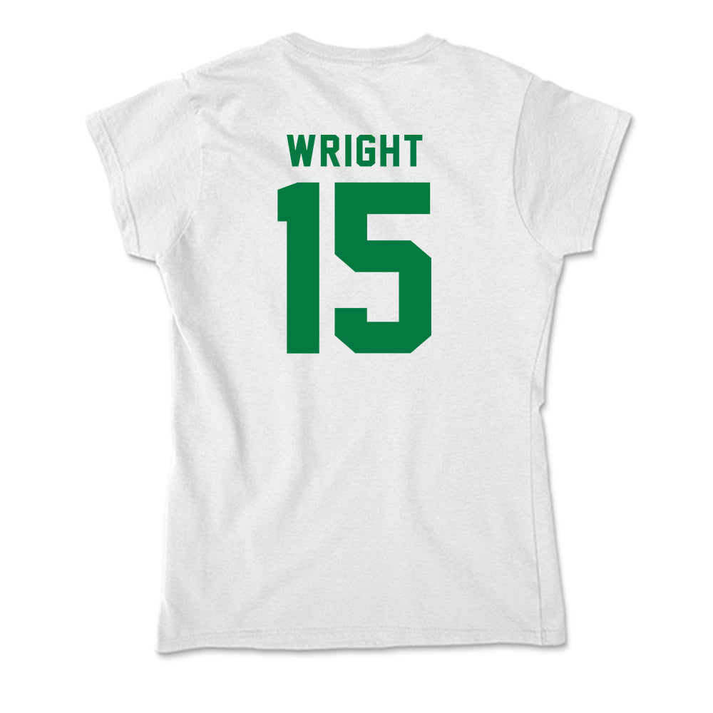 OKBU - NCAA Women's Basketball : Faith Wright - Soft Style Women’s T-Shirt-1