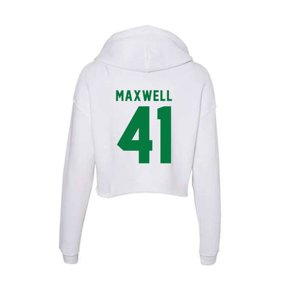 OKBU - NCAA Football : Patrick Maxwell - Women's Crop Fleece Hoodie-1