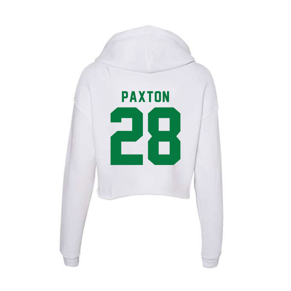 OKBU - NCAA Women's Volleyball : Taegan Paxton - Women's Crop Fleece Hoodie-1