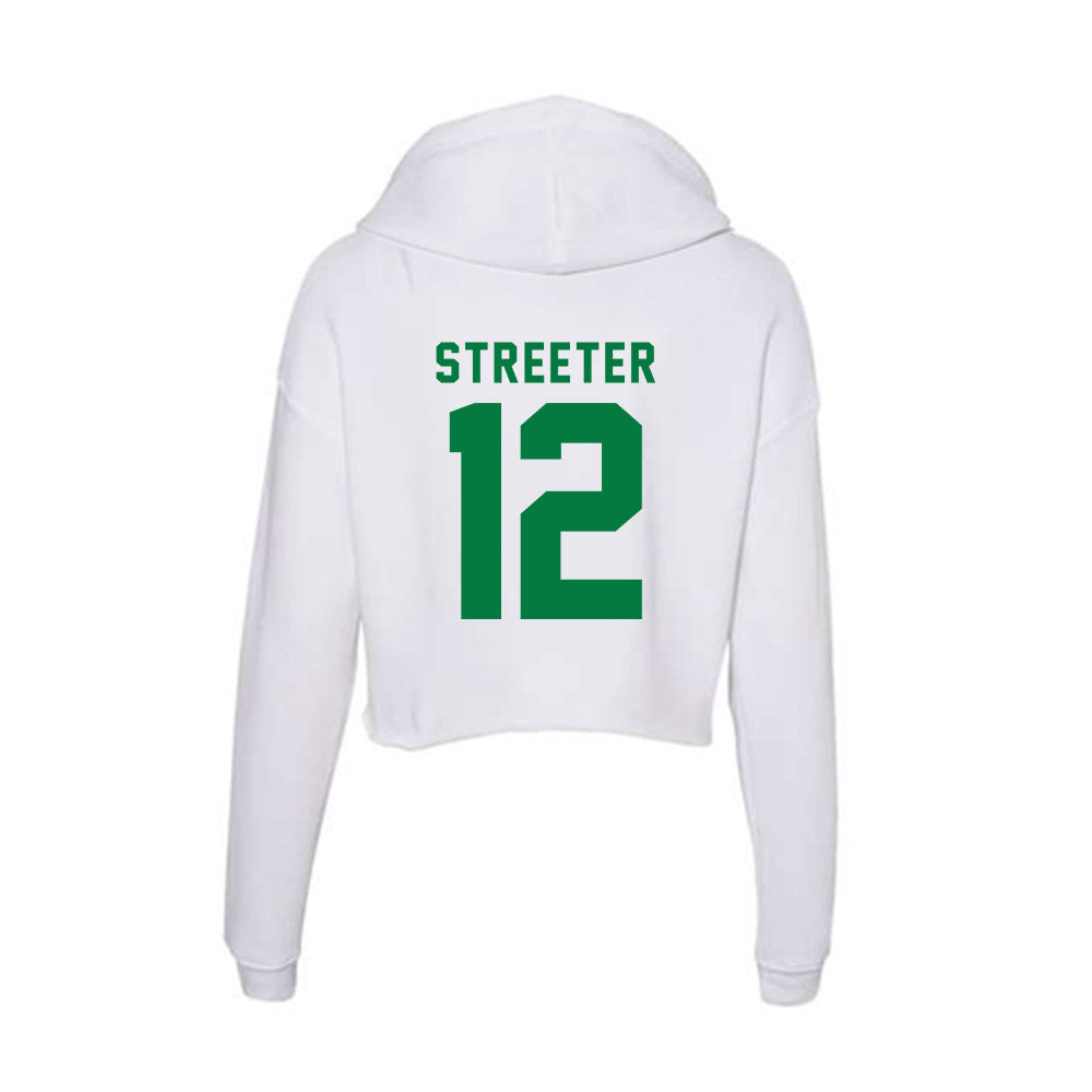 OKBU - NCAA Football : Seth Streeter - Women's Crop Fleece Hoodie-1