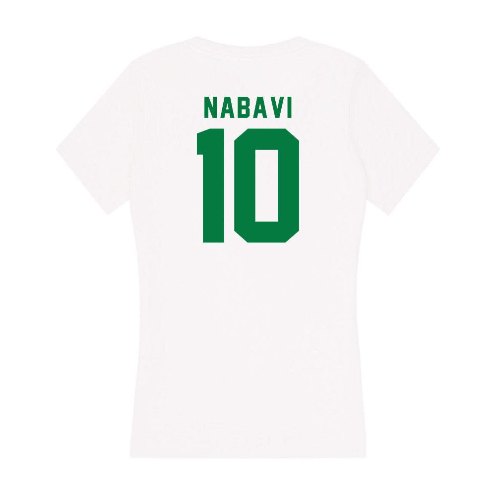 OKBU - NCAA Football : Nick Nabavi - Women's V-Neck T-Shirt-1