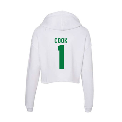 OKBU - NCAA Softball : Kaley Cook - Women's Crop Fleece Hoodie-1