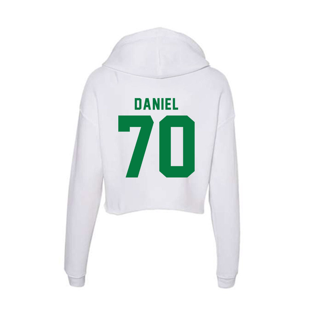 OKBU - NCAA Football : Yonas Daniel - Women's Crop Fleece Hoodie-1