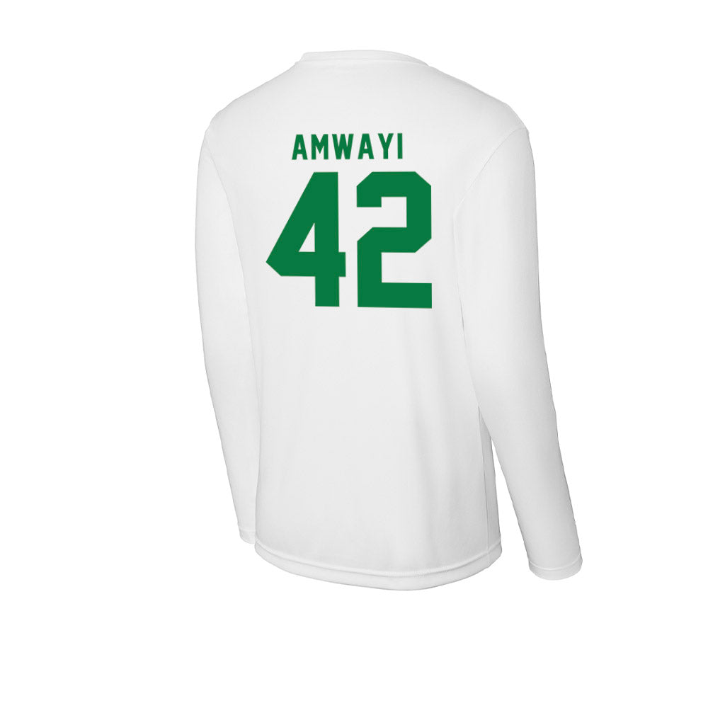 OKBU - NCAA Football : Bradley Amwayi - Activewear Long Sleeve T-Shirt-1