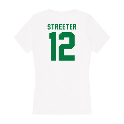 OKBU - NCAA Football : Seth Streeter - Women's V-Neck T-Shirt-1