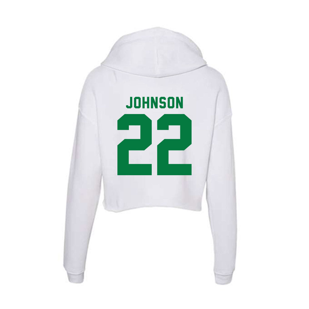 OKBU - NCAA Softball : Zoey Johnson - Women's Crop Fleece Hoodie-1