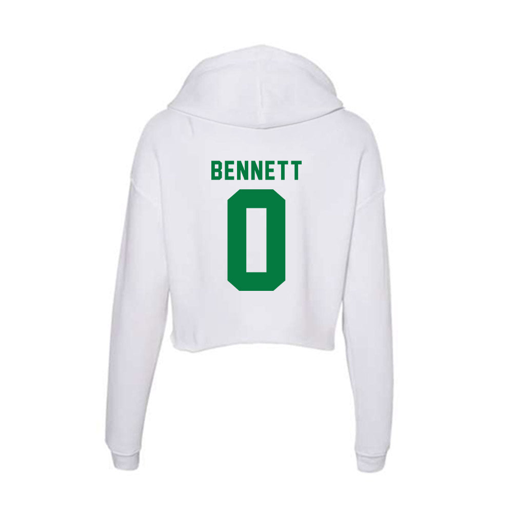 OKBU - NCAA Men's Track & Field : Boone Bennett - Women's Crop Fleece Hoodie-1