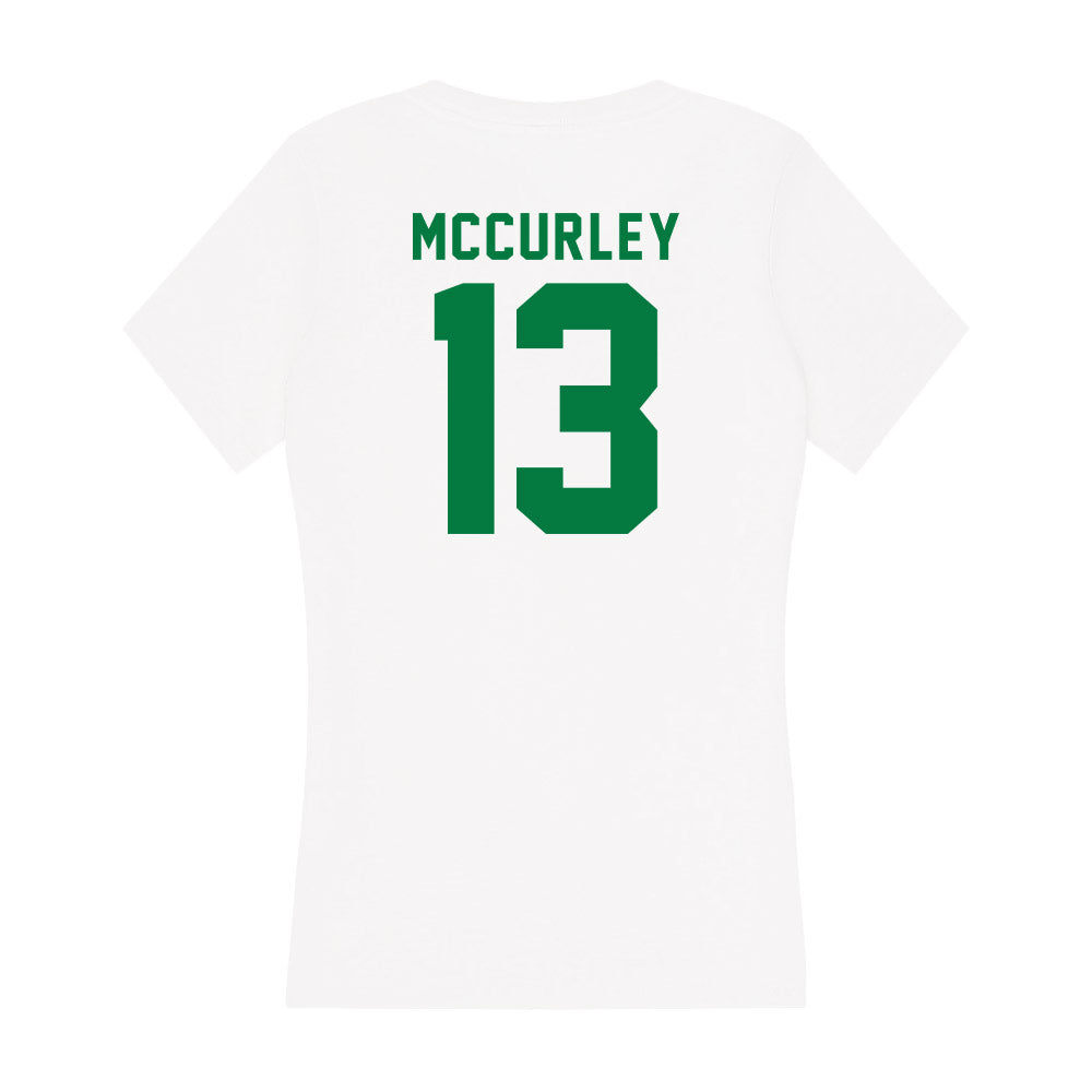 OKBU - NCAA Football : Gavin McCurley - Women's V-Neck T-Shirt-1