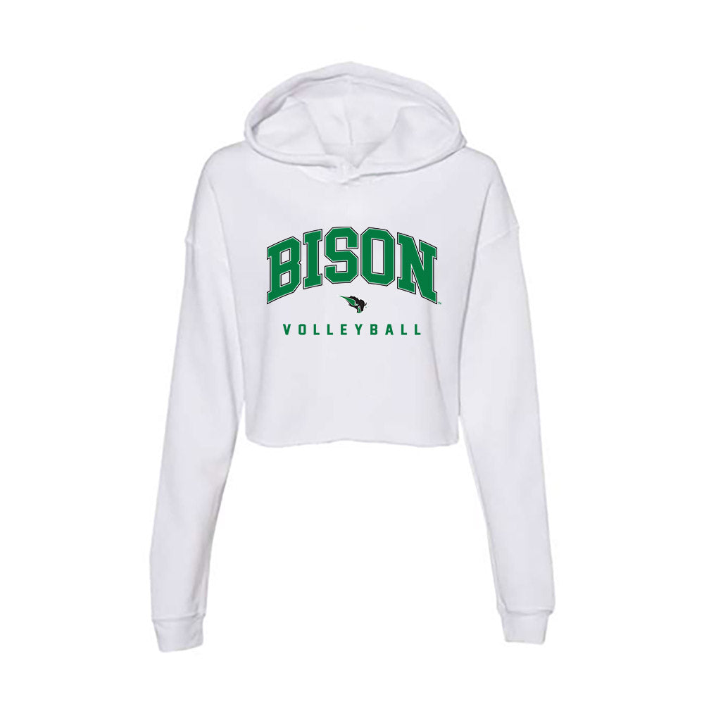 OKBU - NCAA Women's Volleyball : Emily Boyer - Women's Crop Fleece Hoodie-0