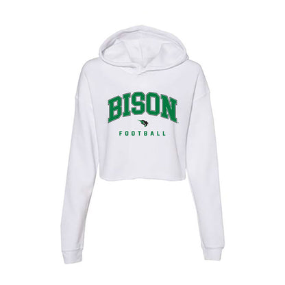 OKBU - NCAA Football : Drew Denton - Women's Crop Fleece Hoodie-0