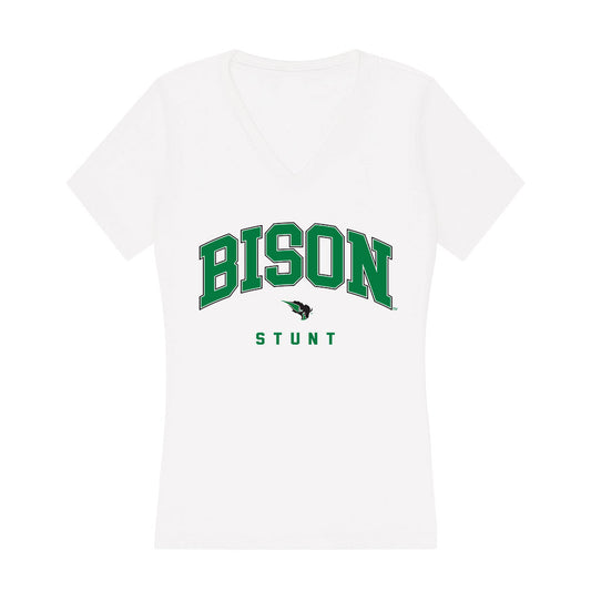 OKBU - NCAA Stunt : Emma Howell - Women's V-Neck T-Shirt-0