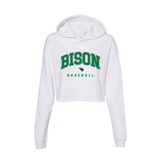 OKBU - NCAA Baseball : Jaxon Smith - Women's Crop Fleece Hoodie-0