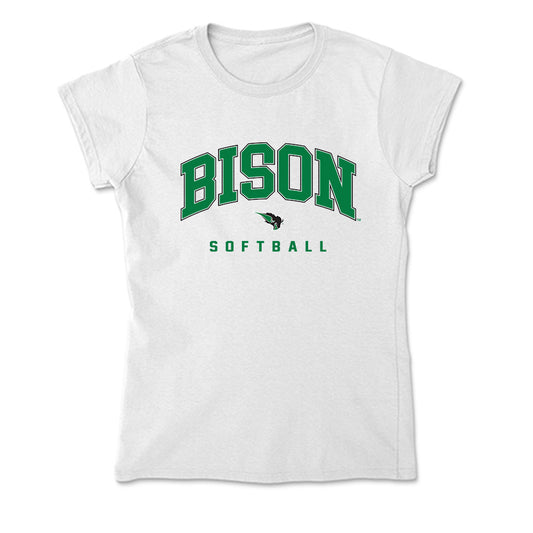 OKBU - NCAA Softball : Kayleigh Jones - Soft Style Women’s T-Shirt-0