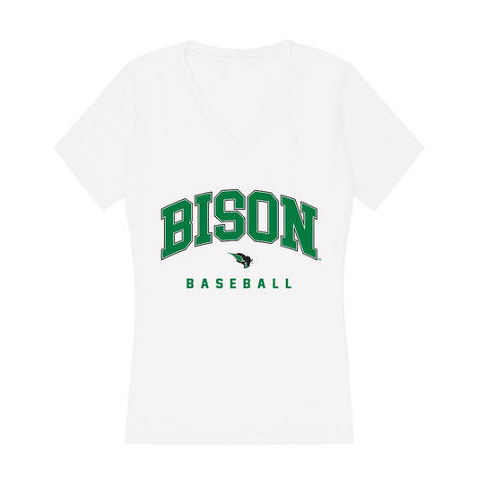 OKBU - NCAA Baseball : David Piers - Women's V-Neck T-Shirt-0