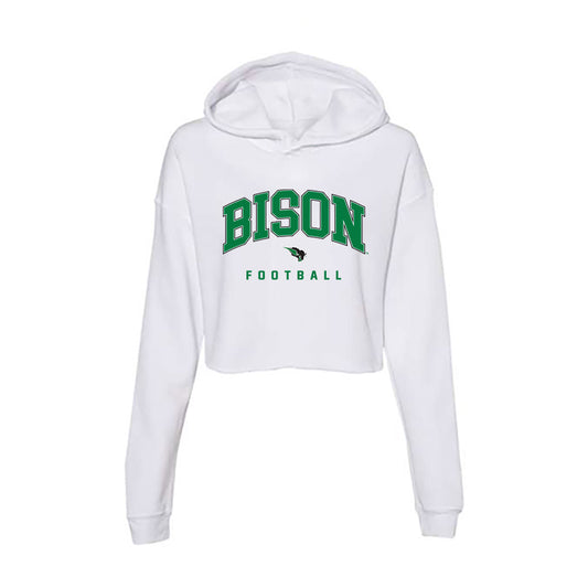 OKBU - NCAA Football : Carter Falling - Women's Crop Fleece Hoodie-0