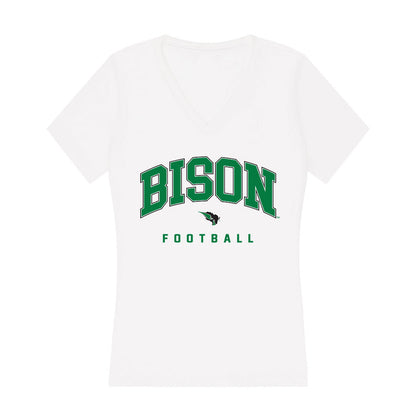 OKBU - NCAA Football : Graham Hill - Women's V-Neck T-Shirt-0