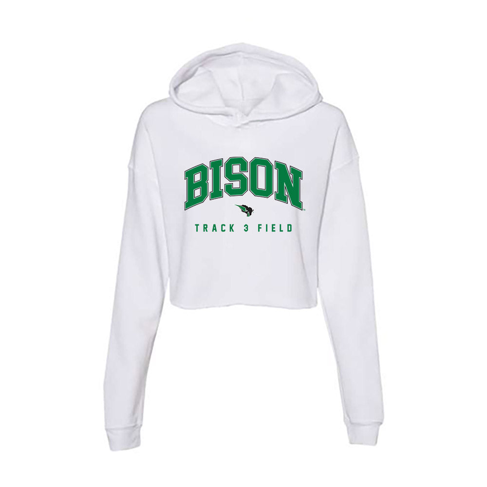 OKBU - NCAA Women's Track & Field : Lynie Bailey - Women's Crop Fleece Hoodie-0