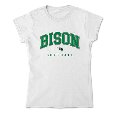 OKBU - NCAA Softball : Greenlee Wells - Soft Style Women’s T-Shirt-0
