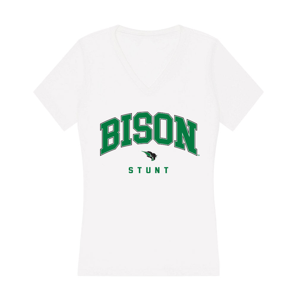 OKBU - NCAA Stunt : Addison Rogers - Women's V-Neck T-Shirt-0
