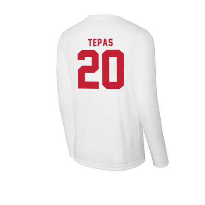 Miami of Ohio - NCAA Football : Ian Tepas - Activewear Long Sleeve T-Shirt-1