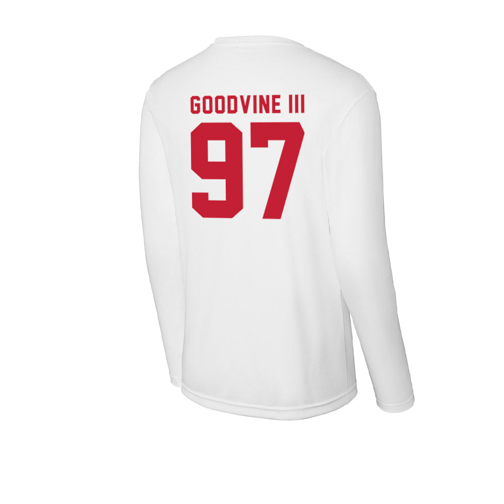 Miami of Ohio - NCAA Football : William Goodvine III - Activewear Long Sleeve T-Shirt-1