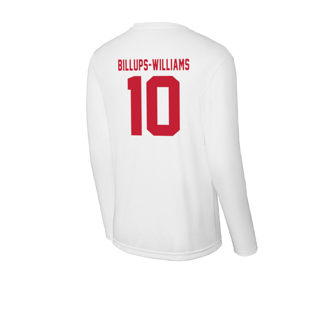 Miami of Ohio - NCAA Football : Lynel Billups-Williams - Activewear Long Sleeve T-Shirt-1