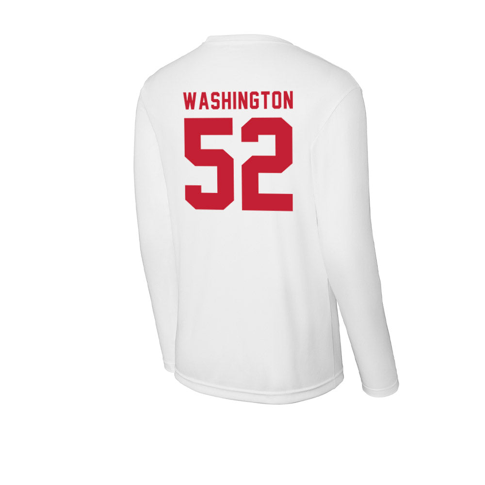 Miami of Ohio - NCAA Football : Nasir Washington - Activewear Long Sleeve T-Shirt-1