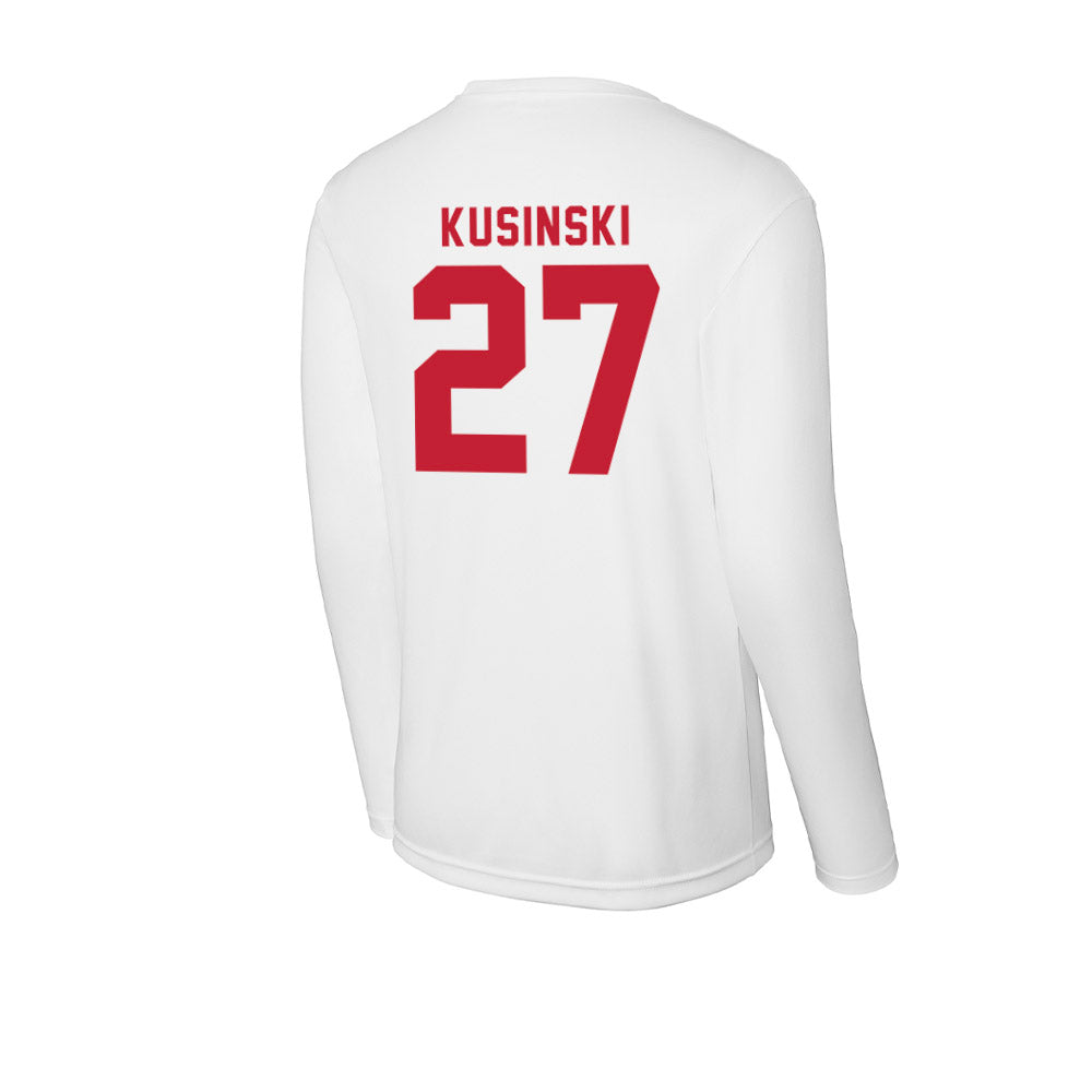 Miami of Ohio - NCAA Women's Soccer : Amelia Kusinski - Activewear Long Sleeve T-Shirt-1